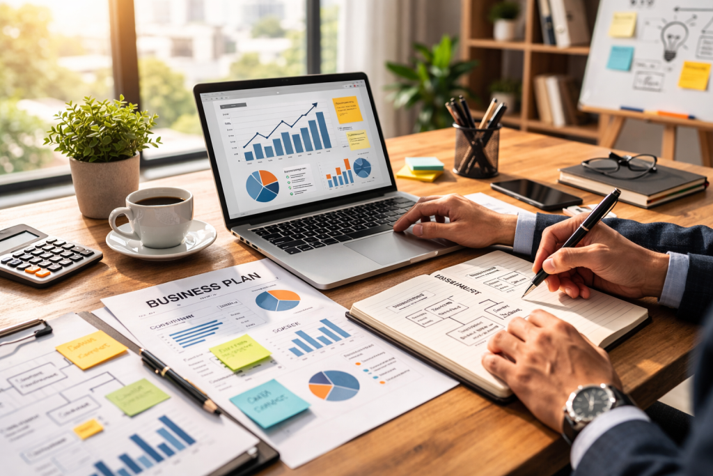  Crafting a Winning Business Plan Online