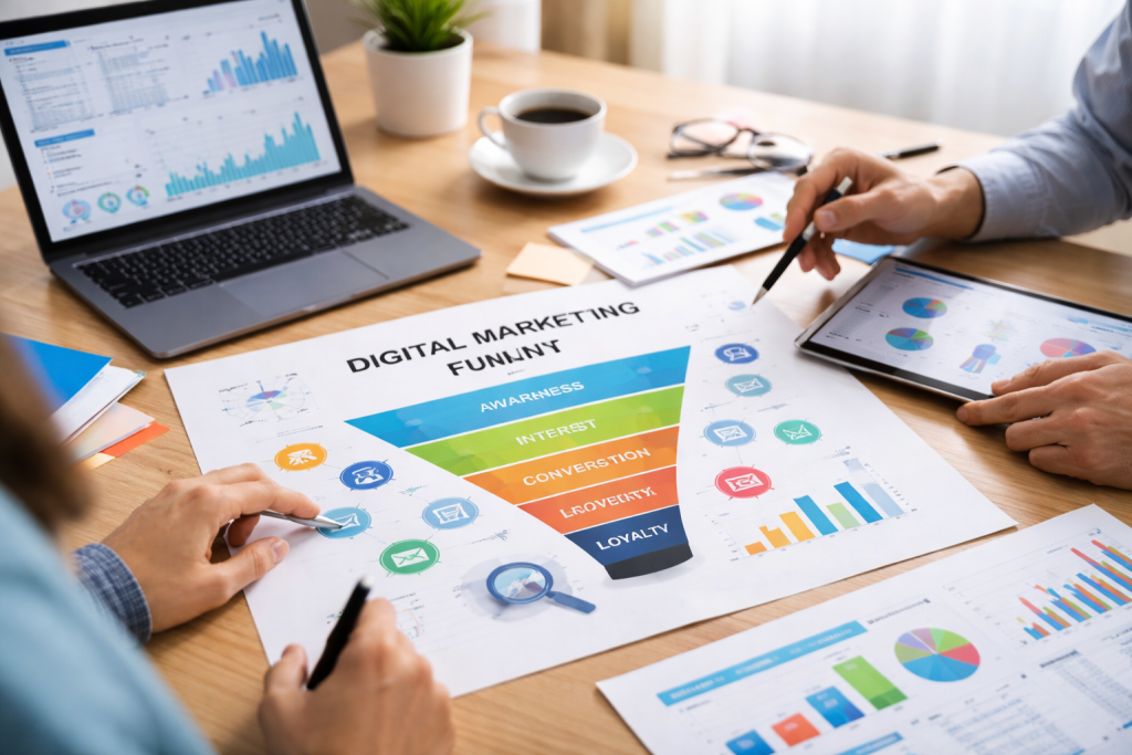 Digital Marketing Funnel
